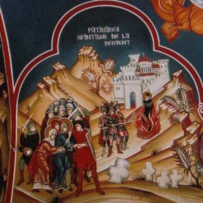 Martirii de la Dervent şi istoria Sfintelor Cruci